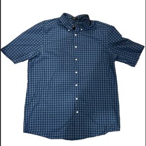 Eddie Bauer Short Sleeve Button Down Shirt Size XLT